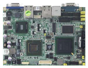 艾訊Intel Atom N270等級3.5吋Capa 嵌入式單板電腦SBC84831