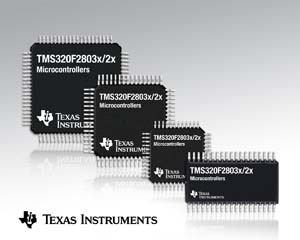 德州儀器宣佈推出採用平行加速器的新型TMS320F2803x Piccolo微控制器。