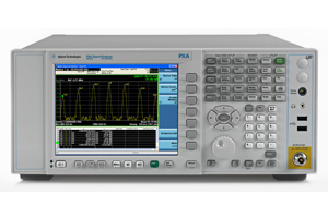 Agilent新推出Agilent N9030A PXA信号分析仪最高支持26.5GHz频率范围，并提供多项选配的量测功能与硬件扩充组件
