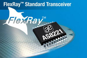 奧地利微電子推出獲認證之FlexRay收發器
