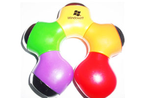 微软Windows 7甜甜圈USB Hub集线器。