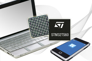 ST推出多點觸控「電阻式」觸控螢幕控制器
