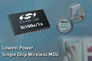 Silicon labs推出新款超低功耗单芯片无线MCU