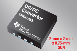 TI推出適用可攜式電子的高效2 A降壓DC/DC轉換器