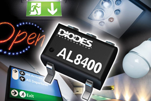 Diodes新型线性恒流驱动器为LED应用提供全面控制