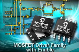 Microchip擴充MOSFET驅動器系列產品