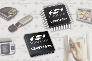 芯科实验室C8051F38x和C8051T62x/32x USB MCU系列