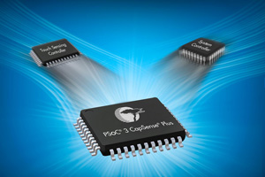Cypress针对按钮、滑杆、触摸板以及近距感测推出PSoC 3 CapSense Plus电容式触控感测解决方案。