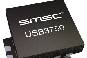 SMSC发表两款Hi-Speed USB连接产品中新增之成员 ，专为便携设备所设计，可为以电池供电的行动应用带来USB解决方案。