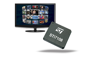 ST推出由NAGRA开发，经认证的OpenTV 5机顶盒中间件驱动程序。