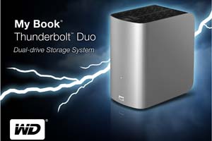 My Book Thunderbolt Duo 双硬盘储存系统
