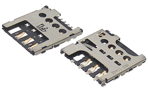 Molex推出两个推挽式(push-pull) 6电路和8电路micro-SIM卡插座系列