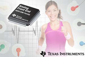 德州儀器推出五款針對生醫電訊量測應用的最新全面整合型 AFE