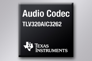 德州仪器推嵌入式 miniDSP核心的音频编译码器TLV320AIC3262