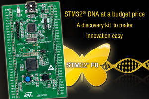 STM32 F0系列32位微控制器正式量产