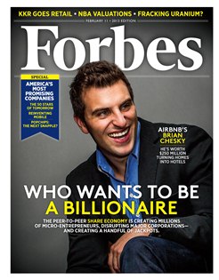 GoPro執行長Nicholas Woodman登上《Forbes》的封面。(圖片來源:Forbes)