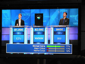 IBM 计算机 Watson在益智节目 Jeopardy 中，战胜二位益智冠军 BigPic:590x443