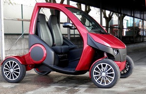 可折疊的CityCar(圖/wordlesstech.com)