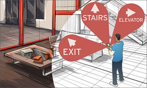 室內定位的應用已喊了多年,目前以BLE技術的呼聲最高(圖:Duke)