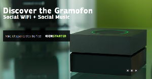 Gramofon的口号是Social Wi-Fi + Social Music