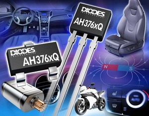 Diodes公司新推出符合AECQ100标准的AH376xQ霍尔效应闩锁系列