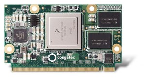 全新 conga-UMX6 μQseven 模組，搭載Freescale i.MX 6 SoCs 系列ARM Cortex A9 ..