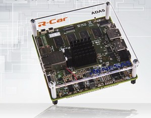 R-Car史上最小開發套件具備整合式R-Car H2系統單晶片、介面及周邊裝置以供快速輕鬆自訂。