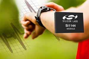 具备先进演算法的Si1144光学感测模组可有效降低腕式心率监测装置的成本和复杂度。