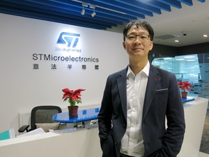 ST大中華暨南亞區技術行銷與應用工程經理蘇振隆
