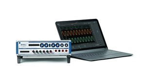 新款 VirtualBench 高效能機型為多合一儀器，結合了混合式訊號示波器、函式產生器、多功能數位電表、可程式化 DC 電源供應器和數位 I/O。