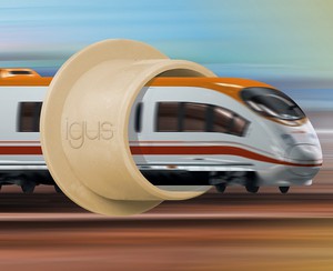 igus 易格斯新轴承材质适合轨道系统的各种应用。