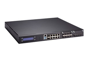 艾訊Intel Broadwell-DE 1U機架式網路應用平台NA720支援最高26組網路埠
