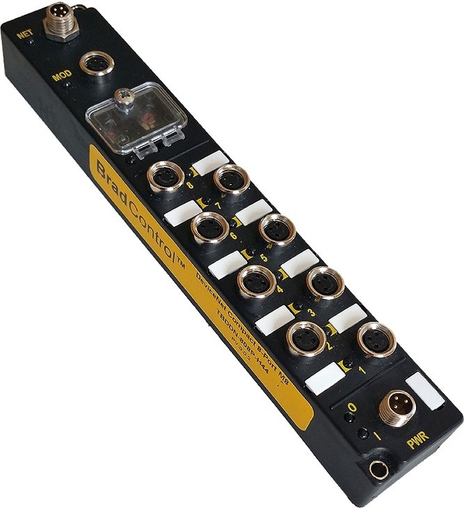 Molex推出具有M8全連通性IP67 DeviceNet I/O模組