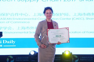 科思创(Covestro)于二月底荣获「2016上海100+企业绿色链动计画」最高荣誉「绿链之星」。