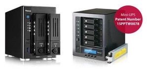 图左为Thecus 2-bay NAS-N2810PRO;图右为5-bay NAS-N5810PRO。