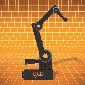 PM5116-1可供應零件或預裝配系統：透過 igus 易格斯的新5軸機械手臂關節模組，輕鬆進入自動化世界。（來源：igus GmbH）