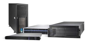 TYAN在SC17推出支援Intel Xeon Scalable Processors最新HPC及储存伺服器平台，1U 4GPU单路伺服器及4U 8GPU双路伺服器平台，专为人工智慧及机器学习应用优化设计。