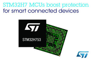 意法半導體STM32H7系列微控制器使用Arm 新平台安全架構強化連網裝置保護功能。