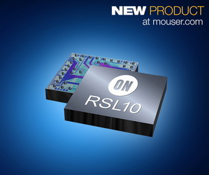 貿澤開始供應ON Semi 高度靈活的RSL10 SoC，適用於物聯網與穿戴裝置的無線連接