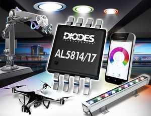 Diodes公司推出高效率和高準確度的線性 LED 控制器--AL5814-DIO911