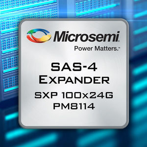 美高森美推出用於資料中心儲存的24G SAS擴展器