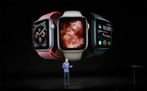 一周前蘋果正式發表了新版Apple Watch Series 4（S4）。(source: Apple)