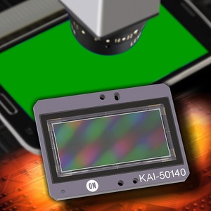 安森美半导体5000万像素CCD影像感测器 应用於检测智慧型手机显示器