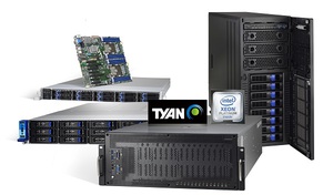 TYAN基於第二代Intel Xeon可擴充處理器伺服器平台，為人工智能、HPC及雲端基礎建設提供驚人的性能。