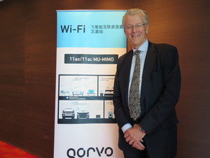 Qorvo無線連接業務部總經理，同時也是Wi-Fi之父的Cees Links