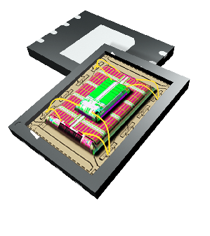 華邦電子W25M161AW SpiStack產品（8 mm×6 mm）提供可儲存開機代碼16Mb NOR Flash及1Gb NAND Flash給Linux或其他作業系統使用。