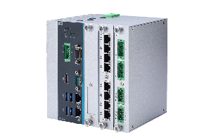 艾讯工业物联网边缘运算闸道器ICO500-518，具模组化扩充设计通过EN 50121-4认证