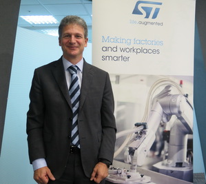 ST工業與功率轉換部門總經理Domenico Arrigo指出，ST透過旗下完整的MEMS與感測器產品線，將可提供市場完整解決方案。