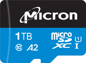美光推出1TB 工業級microSD，專為解決影片監控市場與其他工業應用的邊緣儲存需求所開發。
