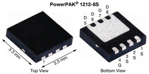 威世SiSS12DN 40V N-Channel MOSFET的設計初衷就是要提高功率轉換拓撲中的功率密度和效率。其採用3.3x3.3mm緊湊型PowerPAK 1212-8S封裝，可提供低於2mΩ級別中的最低輸出電容。